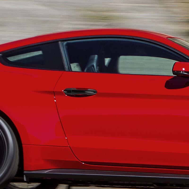  ABS Door Handle Decoration Cover Sticker Fit For Ford Mustang 2015-2023 Exterior Accessories