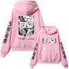 Japanese Anime Jujutsu Kaisen Itadori Yuji Print Graphic Hoodies Vintage Oversized Hooded Casual Hoodie Men Women Clothes