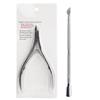 Stainless Steel Manicure Set: Cuticle Nipper, Pusher, and Fork