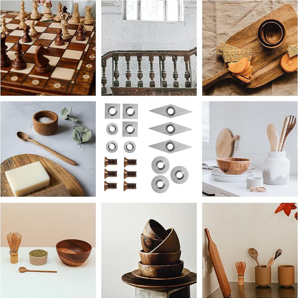 Lathe Turning Tools Inserts Set Milling Cutters Turning Inserts