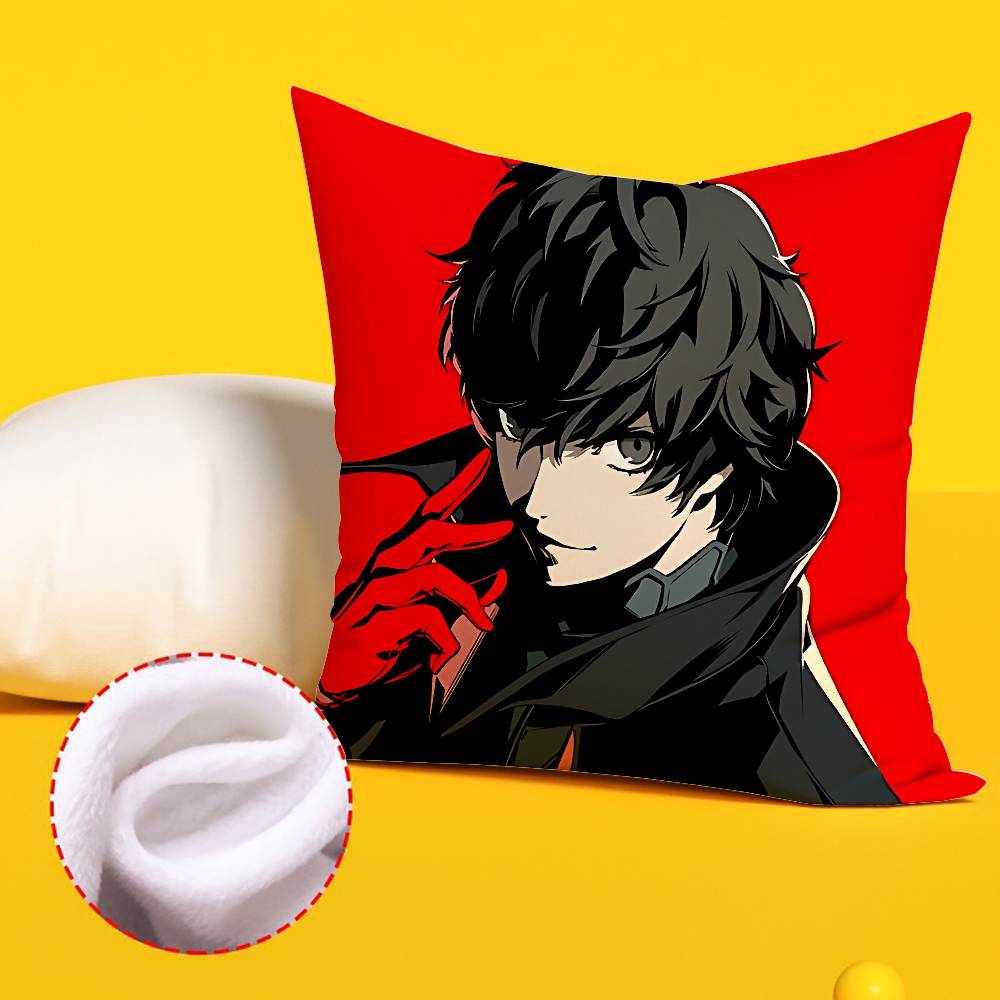 Game Joker Panther Mona Pillow Case Cushion Cover Soft Cute Throw Pillow Case For Car Sofa Pillowcase Polyester With Zipper