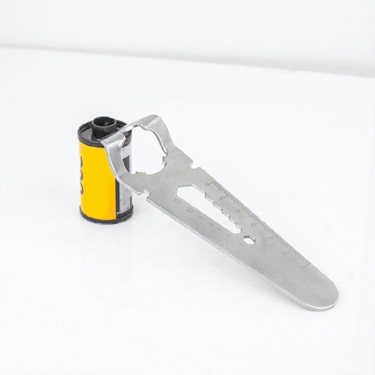 Stainless Steel Film Pickers with Clear Scale 135 Film Extractor Film Leader Retriever Roll Film Extractor Puller Tools