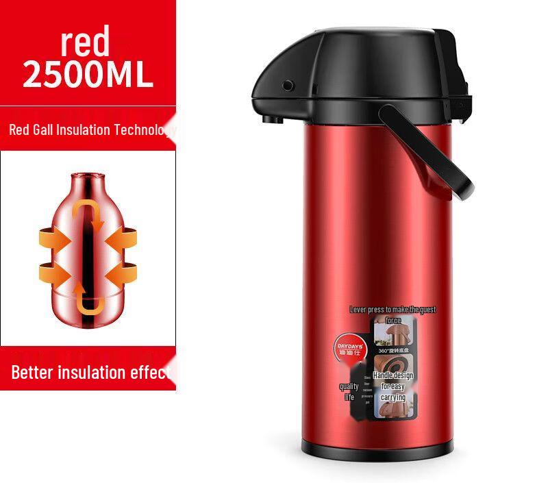 Naijiang Press-Type Air Pressure Thermos Flask