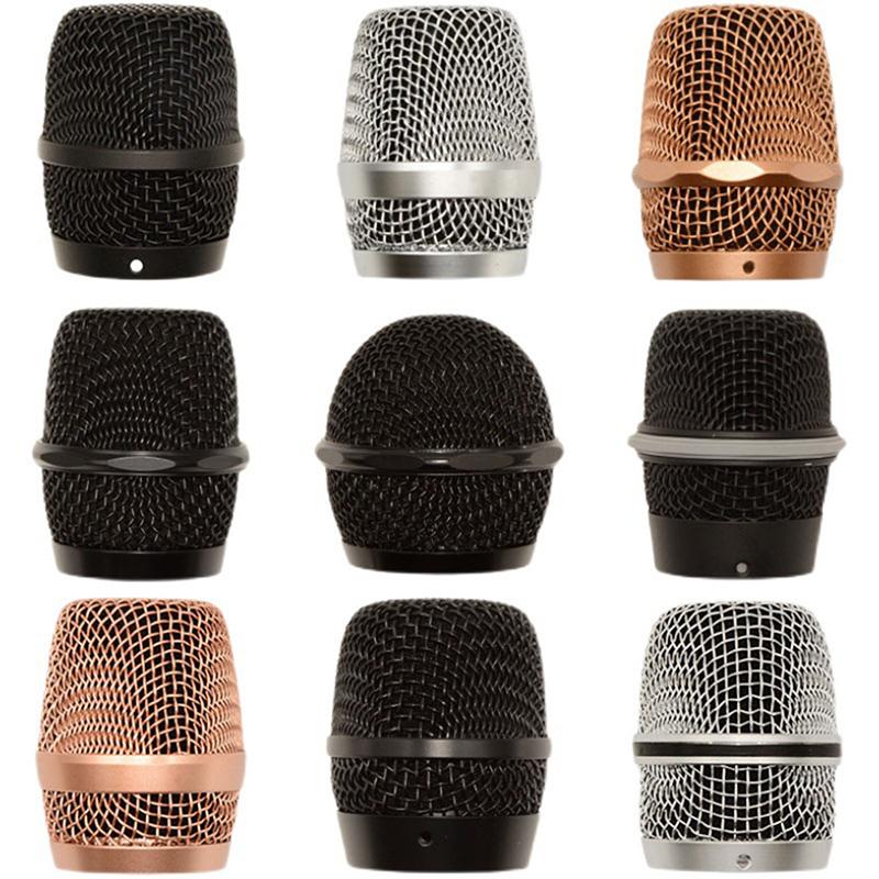 Replacement Steel Mesh Microphone Grill Head Microphone Grille Replacement Head