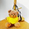 Wearable Teddy Bear Keychain Pendant – Plush Toy Gift for Graduation Season with Logo Print