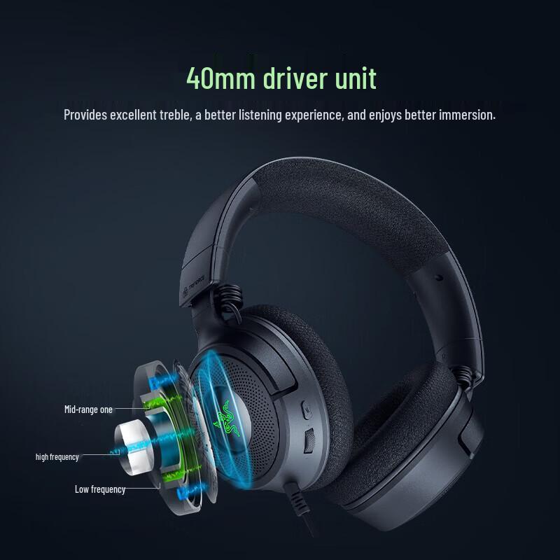 Razer Kraken V4 X Wired Gaming Headset