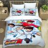 Captain Tsubasa Cartoon Bedding Sets Exquisite Bed Supplies Set Duvet Cover Bed Comforter Set Bedding Set Luxury Birthday Gift