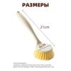 Household Kitchen Dishwashing Brush, Long-handled, Non-stick Oil .