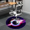 1pc Galactic Burst Carpet for Office Non Slip, Round Carpet, Soft & Comfortable, Carpet for Office, Lightweight Round Floor Mat