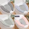 Ultra-Soft Washable Toilet Seat Cushion: Adhesive, Thickened, Universal Fit for Autumn & Winter.