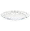 IJ Plakira Cut Design Tritan Salad Plate, Clear, 20 Cm, Made In Japan