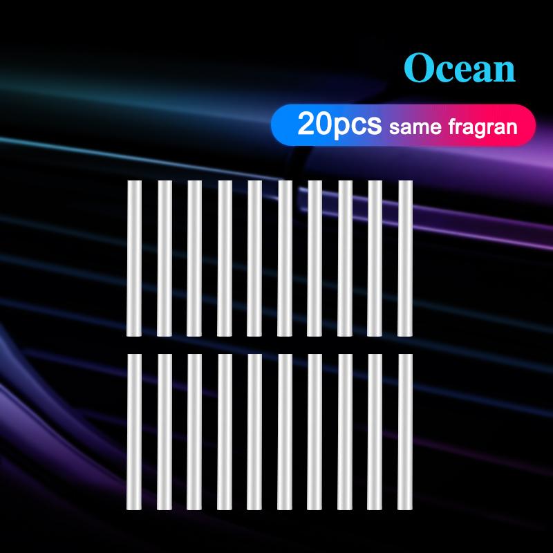 

Автомобильный воздуховод, духи, кондиционер для зажима, подвеска, автомобильный аромат, стойкий аромат, ароматерапия, авто освежитель воздуха для автомобиля 20PCS Ocean