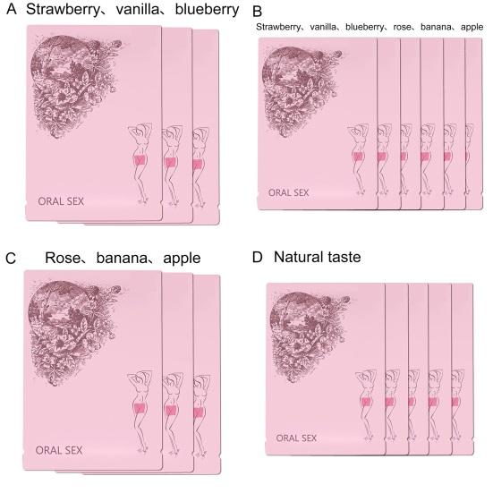 1 pudełko 3/5/6 sztuk filmy o seksie oralnym owoce miłość kobiety pary flirtowanie pasja filmy o seksie oralnym dla dorosłych artykuły erotyczne
