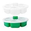Stampo per Onigiri Triangolare 6 in 1, Stampo per Palline di Riso per Sushi di Grado Alimentare, Stampo Fai-da-te Antiaderente per Riso per Pranzo Bento, Utensile da Cucina Lavabile in Lavastoviglie