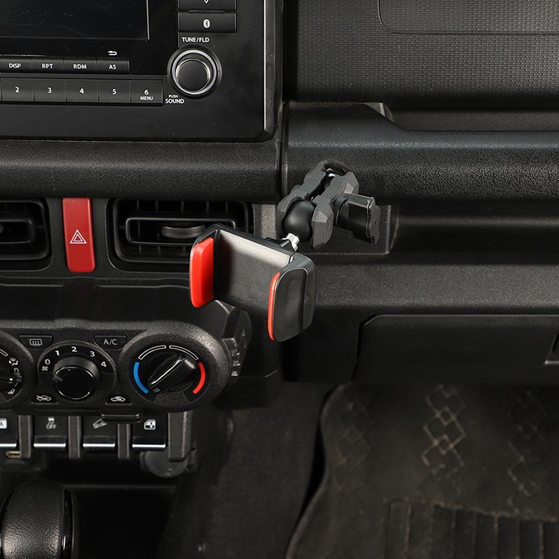 Car Co-pilot Handle Expand Phone Holder Mobile Phone Bracket GPS Phone Stand Bracket  Fit For Suzuki Jimny 2019 Up Car Interior Accessories