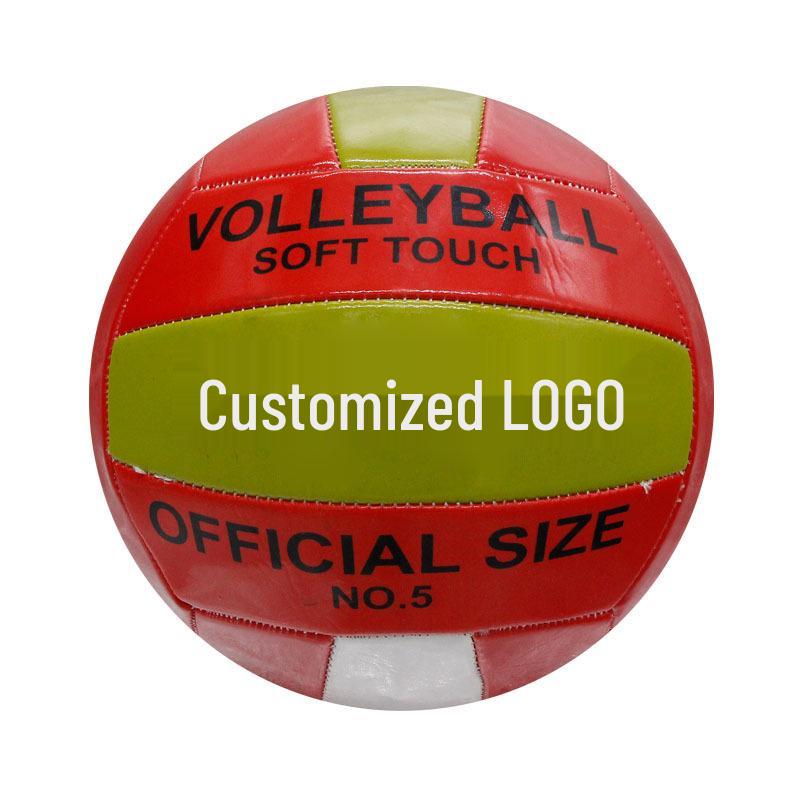 Durable PVC Non-Slip Volleyball: Soft Machine-Sewn, Multi-Style for Indoor & Outdoor Training