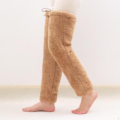 Over Knee High Fuzzy Socks Cozy Soft Plush Slipper Stockings for Bedroom Home
