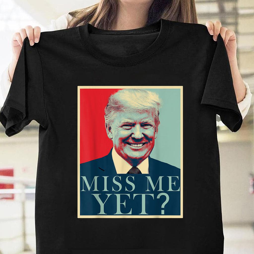 Miss Me Yet Trump Back 2024 Pro Trump Concise Black Clothes Camiseta Chic  Hip Hop 90S Ropa comprar a buen precio — entrega gratuita, reseñas reales  con fotos — Joom