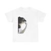 Thinking Cat Tee Pensive Cat Photo Unisex Cotton T-Shirt