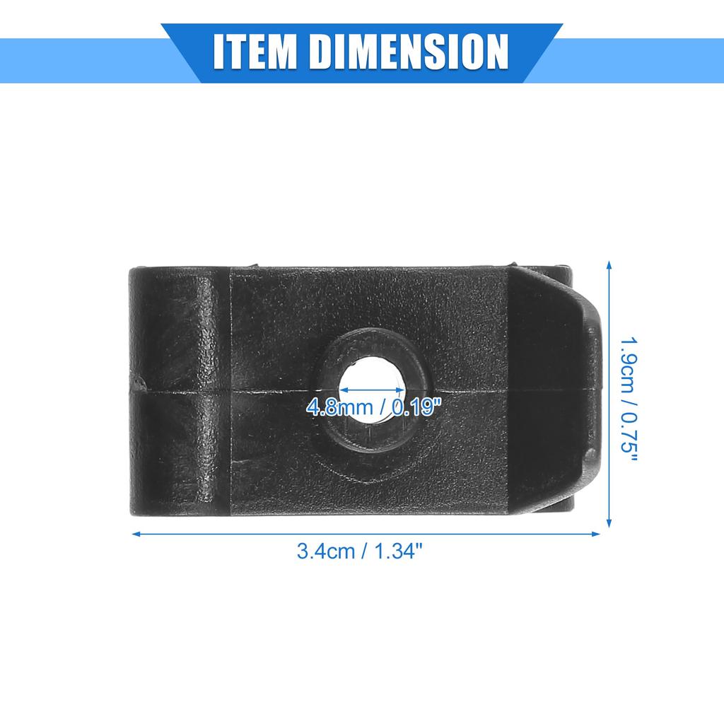 VekAuto Bumper Clip Bumper Fender Fastener Clip Rivet Retainer U