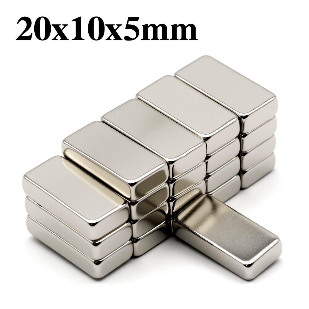Block Powerful Neodymium Magnet N35 NdfeB Permanent Magnetic Imanes Round Super Strong Fridge Magnets DIY