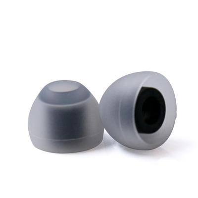 KBEAR 07 Silikonové náušníky, Vylepšená kvalita zvuku, Zvýrazněné basy, Měkké, Protiskluzové, Pohodlné, Omyvatelné, 10 kusů (5 párů, M-) Sluchátka (Černá)