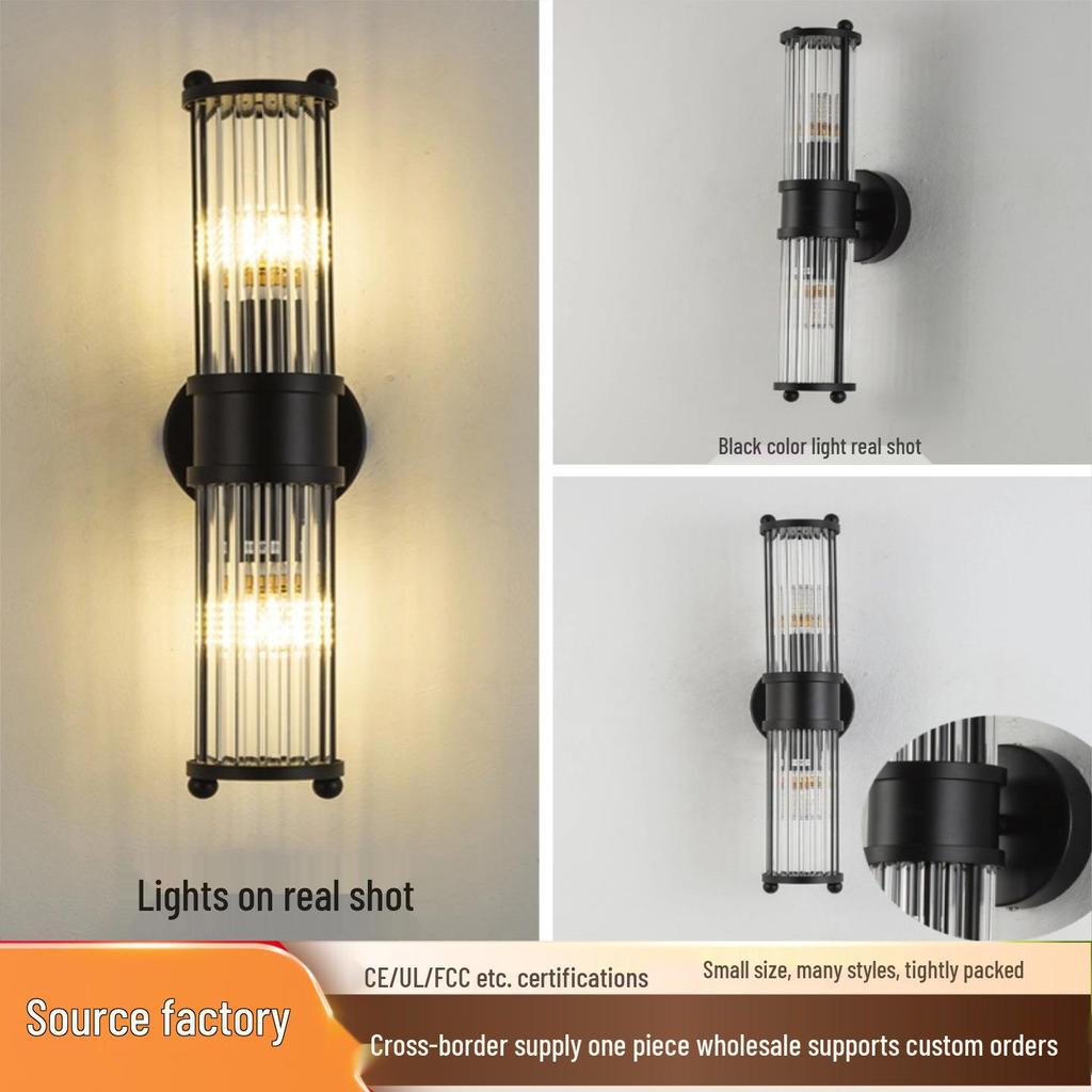 Luxury Crystal Bedside & Wall Lamp for Living Rooms & Corridors
