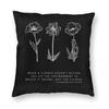 Mental Health Matters Square Pillowcase Polyester Linen Velvet Pattern Zip Decorative Throw Pillow Case Room Cushion Cover