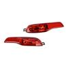 2x Left + Right Side Red Rear Bumper Light 68102876 for Jeep Cherokee 2014-2018