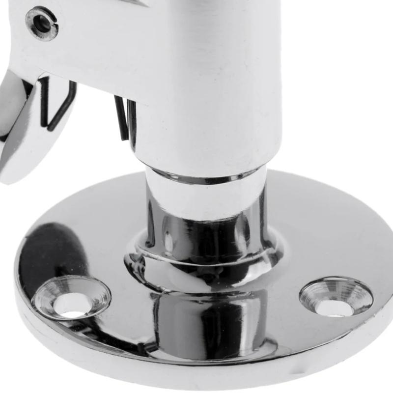 Heavy Duty Marine Grade Door Stoppers Steel Anti Corrosion Boat Door Latches with Spring Release Upgrades for Secure Closure