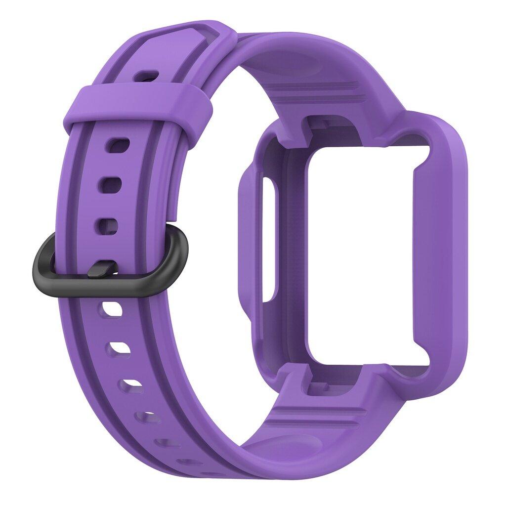 Armband + Gehäuse passend für Redmi Watch 2 / Mi Watch Lite 2. Integriertes Silikonarmband für Redmi Watch/ Mi Watch Lite. Uhrenzubehör