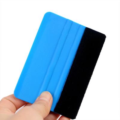 1/5Pcs Car Stickers Film Install Squeegee Vinyl Carbon Fiber Scraper with Felt Squeegee Tool Film Wrapping Car Wrap Tools 10x7cm