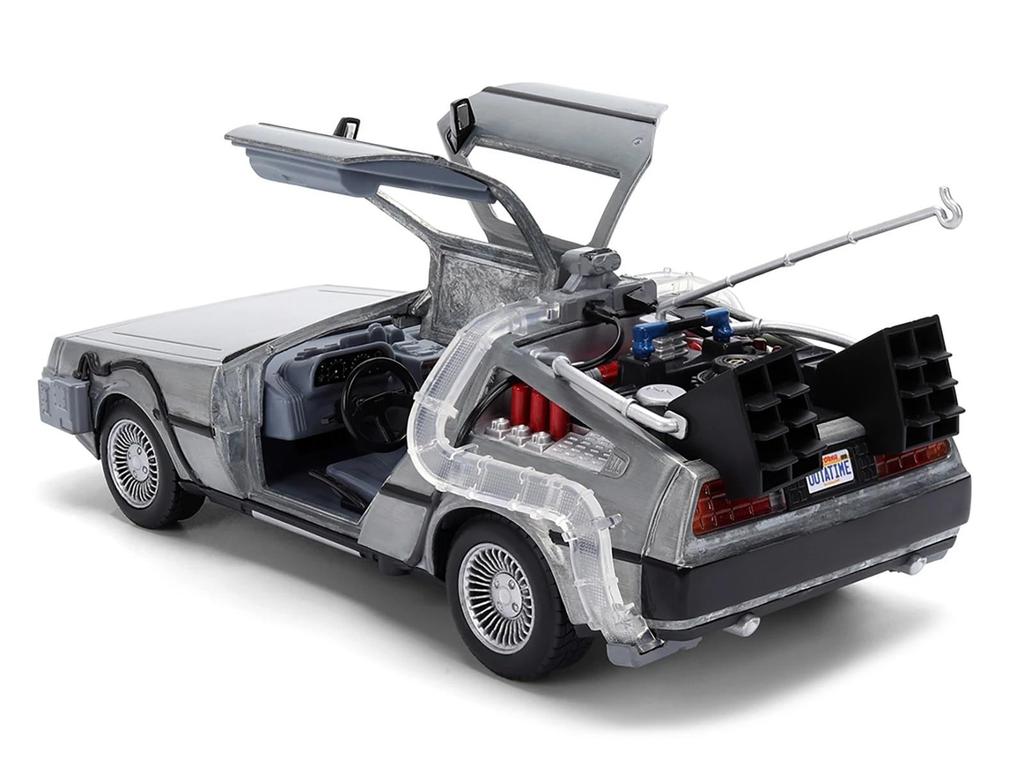 JADA TOYS Maßstab Zurück in die Zukunft 40. Jubiläum DeLorean Zeitmaschine LKW Paket Hollywood Rides 1/24 [Gebraucht]
