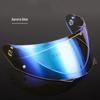 Universal Photochromic Anti-Fog Visor Sticker for HJC I91/i90 Helmets, Day-Night Electroplated HJ-33 Lens