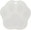 Onishi Ken Seihan White Paw Print Silicone Trivet ASC-1401 180 x 175 x 3.5mm