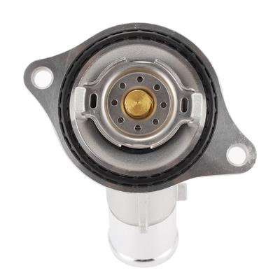 ABSOPRO Motorkühlmittel Thermostatgehäuse Baugruppe für Chevrolet Malibu Aluminium Silber Langlebig 2.0L (2013–2022) - Legierung, Ton,