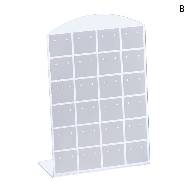 Necklace Bracelet Earring Jewelry Hanging Accessories Display Wardrobe Earing Stand For Plastic Earingstand