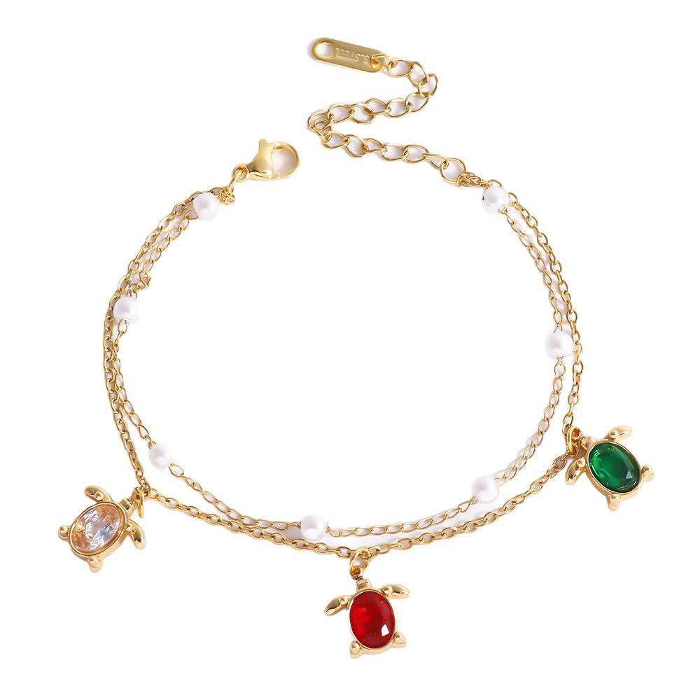 

Регульований браслет з нержавіючої сталі на тросі з I-пряжкою - Водонепроникний та потостійкий ручний ювелірний виріб