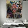 2K Games Wall Hanging Printed Fabric Blanket Decorative Tapestries for Bedroom Living Room Home Decor