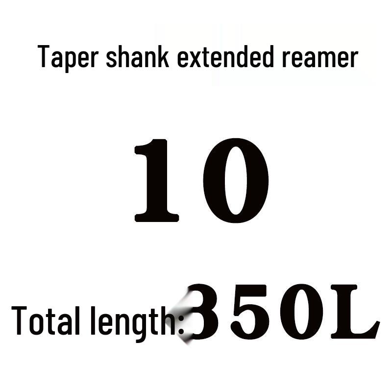 Extra Long High-Speed Steel Taper Shank Machine Reamer for Deep Holes, Sizes 16, 18, 20, 22, 24, 25, 30, 40