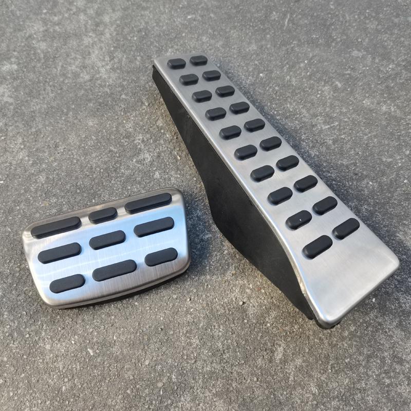 For Hyundai Palisade 2023 Stainless Accelerator Gas Pedal Brake Pedal Non-Drilling Cover Footrest Pad Car Accessories 