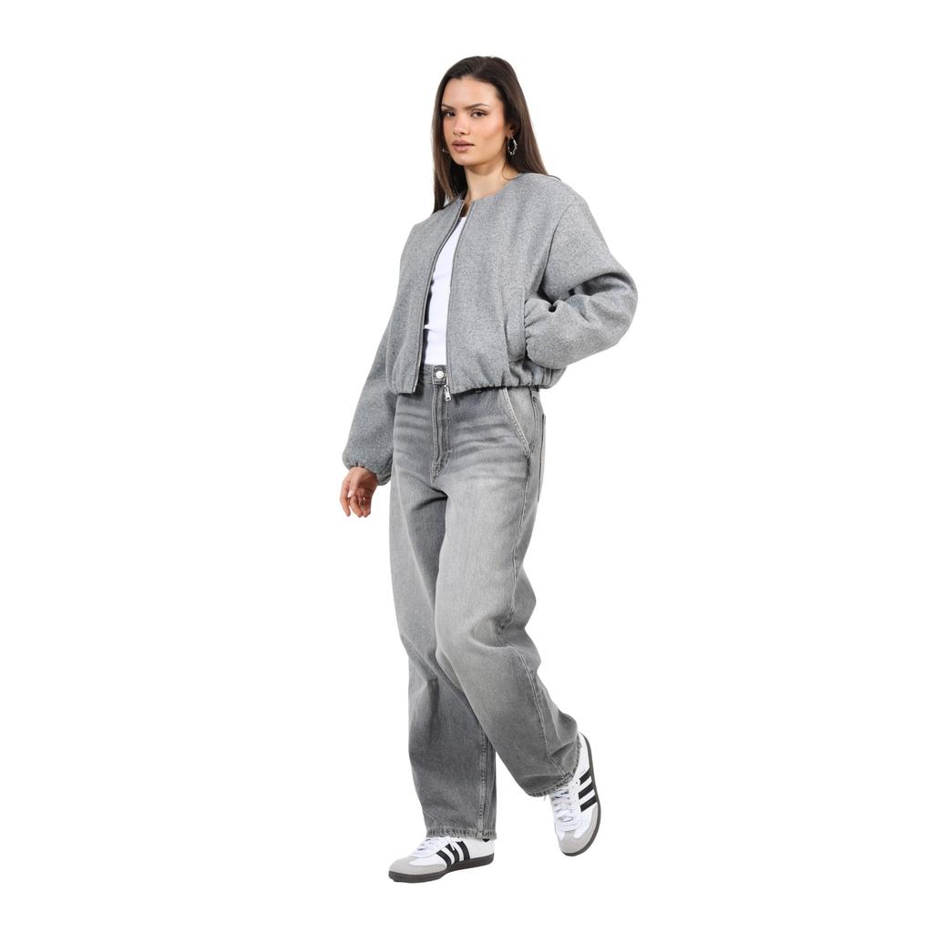 BRAVE SOUL Damen Bonded Bomberjacke
