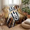 Juventus FC Themen-Decke Weiche Flanell-Decke Plüsch-Überwurf Gemütliche Sofa-Bett-Decke für Wohnkultur