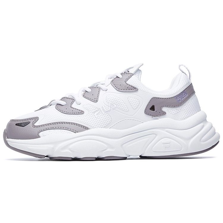 

FILA Mars Series Heart Half Comfortable Versatile Low-Top Running Shoes Women sneaker White Gray F12W031122FWP 38