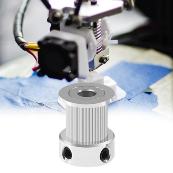 5Pcs GT2 Timing Pulley 6/10mm Width 16/20 Teeth 5 Bore Metal Timing Belt Synchronous Wheel 3D Printer Parts Accessories