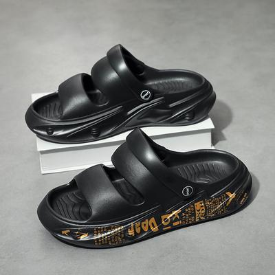 2025 Herren Sandalen, Klassische Hausschuhe, Dicksohlige Hausschuhe, Bequeme und leichte Sandale, Geeignet für Zuhause und Draußen