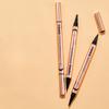Double-ended Eye Makeup Pen, Quick-drying, Waterproof, Sweat-resistant, Long-lasting, Not Easy To Smudge, Water Eyebrow Pencil Eyeliner