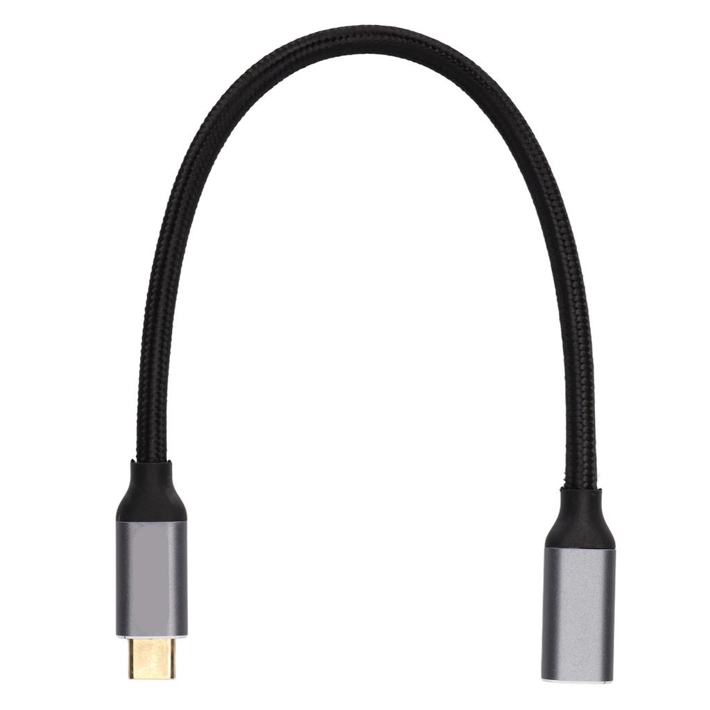 4K 100W PD 5A USB 3.2 GEN2 USB C Extension Cable Male to Female Type C Extender Cord