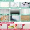 5Pcs/set Hooks Heavy  Waterproof Adhesive Wall Hooks Nail-Free Transparent Waterproof Hooks for Kitchen Bathroom
