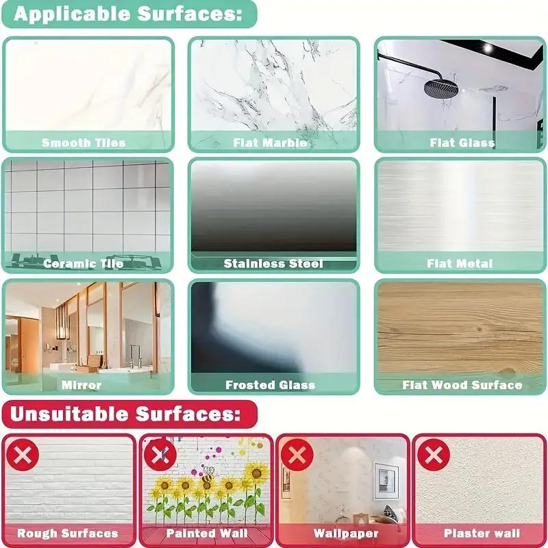 5Pcs/set Hooks Heavy Waterproof Adhesive Wall Hooks Nail-Free Transparent Waterproof Hooks for Kitchen Bathroom